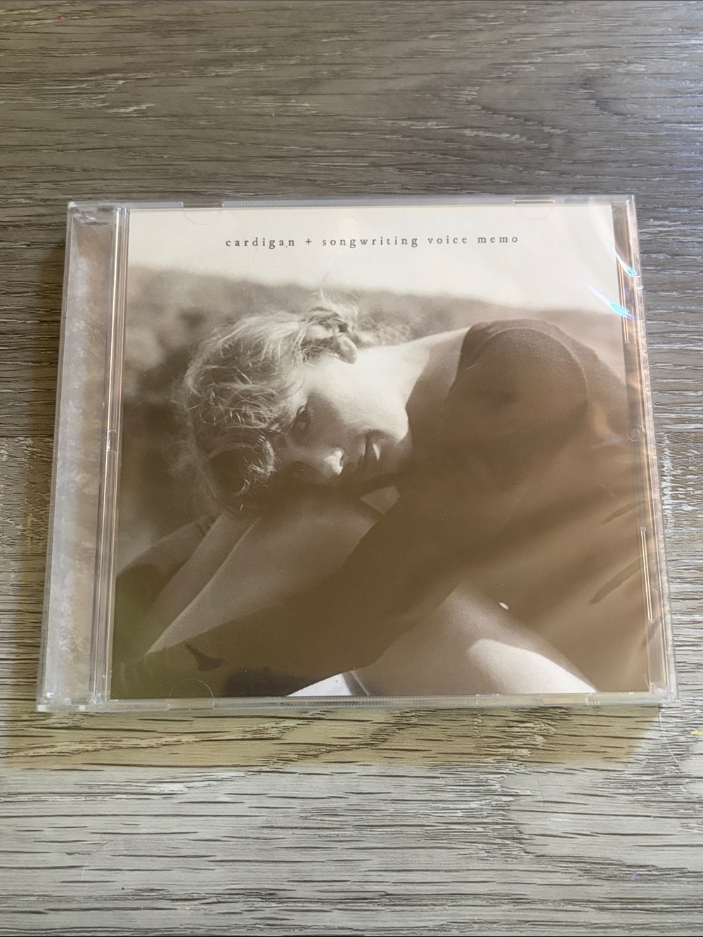 Taylor Swift Cardigan + Songwriting Voice Memo CD